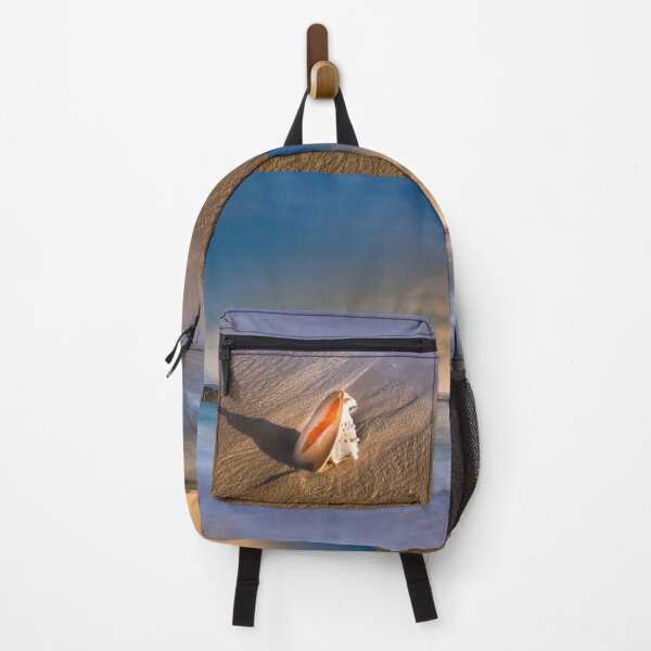 Item preview, Sea Shell by the Sea Shore Ocean Wave Sunset designed and sold by PowerfulPrinted.