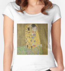 Klimt The Kiss Women's Fitted Scoop T-Shirt