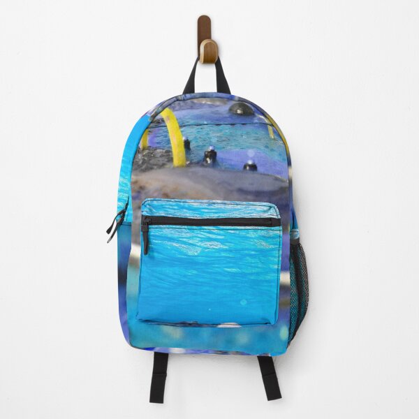 Item preview, Blue sea bed Atlantis abstract painting place view designed and sold by D4li98.