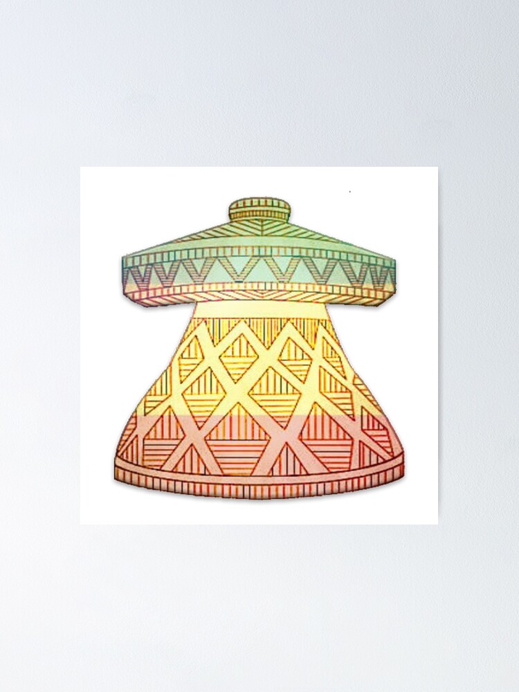 "Ethiopian Mesob" Poster for Sale by YeabH21 Redbubble