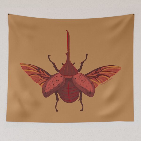 Item preview, Hercules Beetle (Dynastes hercules) designed and sold by Alawstrations.
