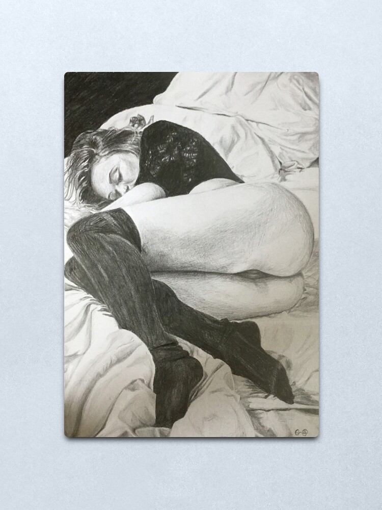 Alternate view of Nap Time Metal Print