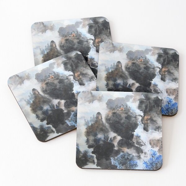 Item preview, Misty Mountain Over the clouds designed and sold by Leafbear Studio.