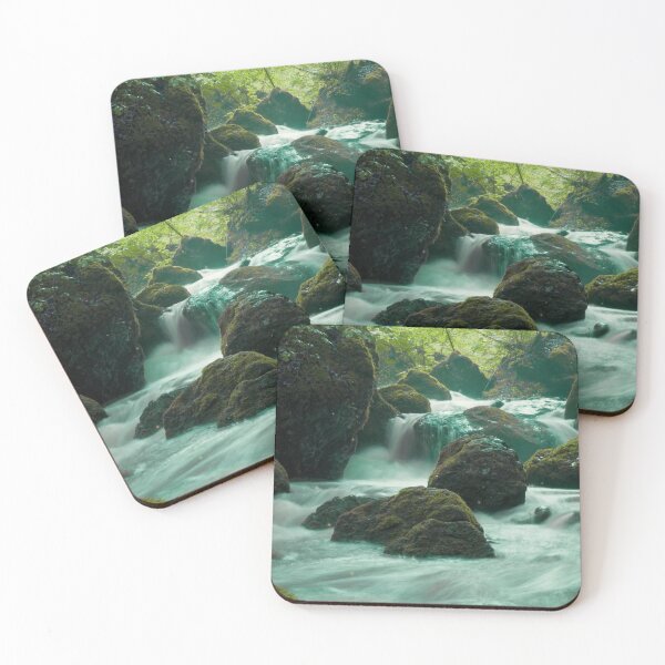 Item preview, Magical waterfall with fireflies designed and sold by Noxrave.