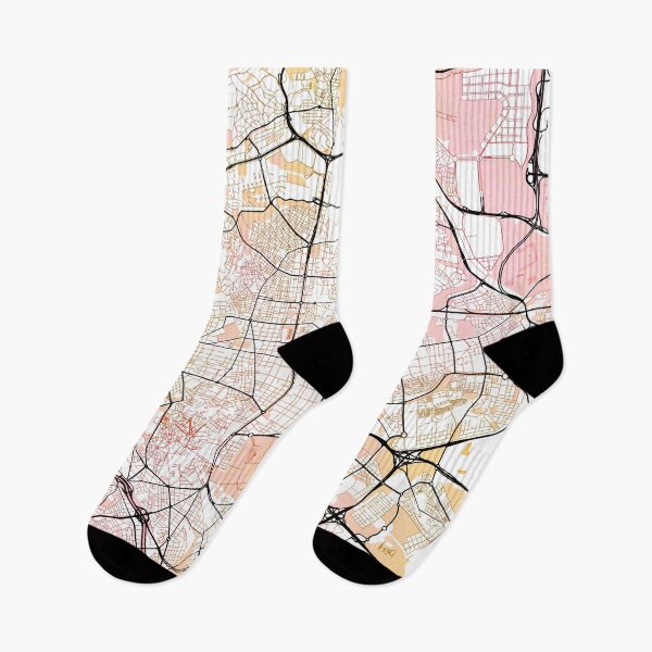 Item preview, Madrid Spain Street Map Color designed and sold by IvonDesign.