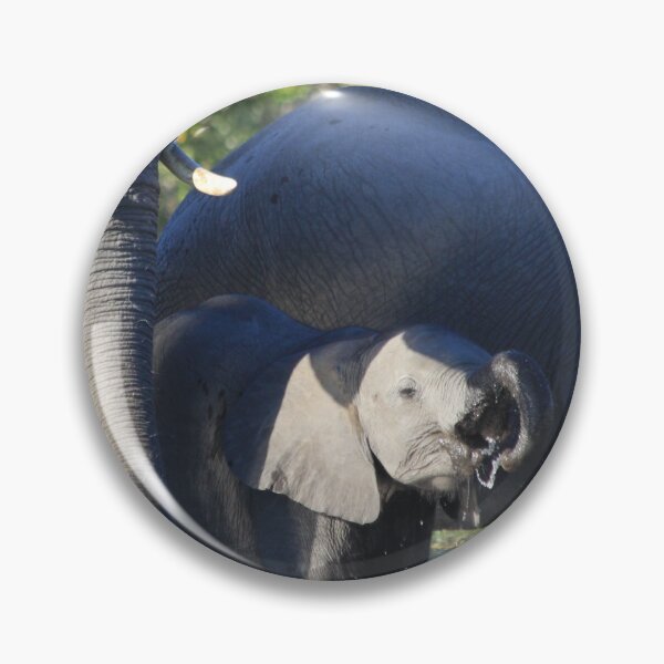 Item preview, Elephant who comes to drink designed and sold by EstelleRossetti.