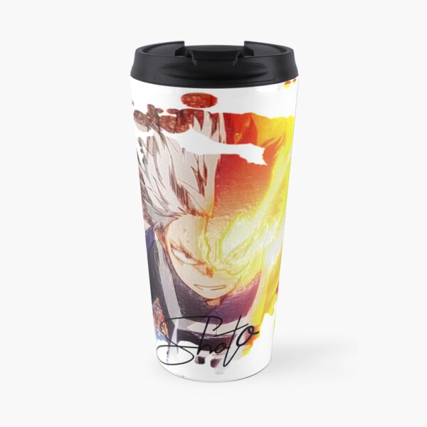 Half Hot half cold Shoto Travel Coffee Mug