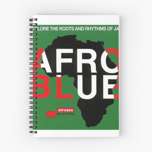 Item preview, Retro Jazz Album Cover Afro Blue designed and sold by davidas777.