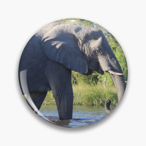 Item preview, Elephant who comes to drink designed and sold by EstelleRossetti.