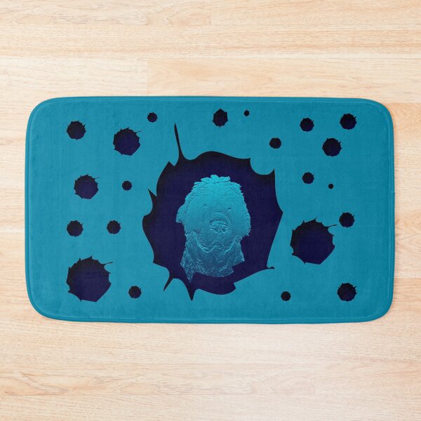 Item preview, Dog Newfoundland dog Kleks blue designed and sold by Moonyflower.