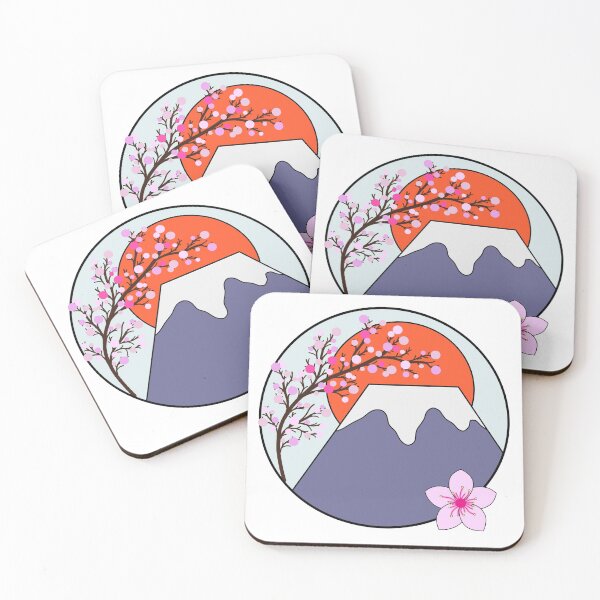 Item preview, Sakura and Fuji designed and sold by GreySkiesArt.