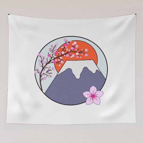Item preview, Sakura and Fuji designed and sold by GreySkiesArt.