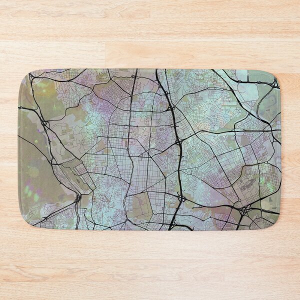 Item preview, Madrid Spain Street Map Urban designed and sold by IvonDesign.