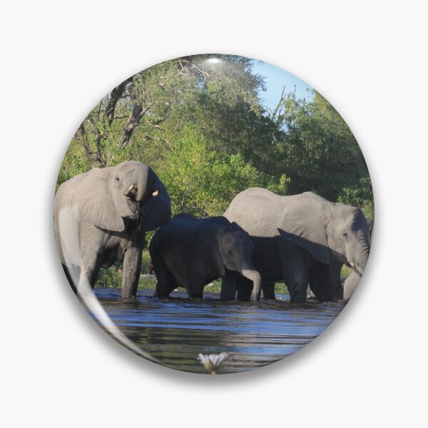 Item preview, Elephant who comes to drink designed and sold by EstelleRossetti.