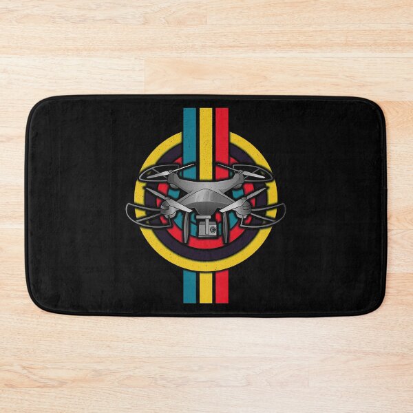 Item preview, Retro Drone Pilot Quadcopter Flying Vintage Pilot designed and sold by perfectpresents.