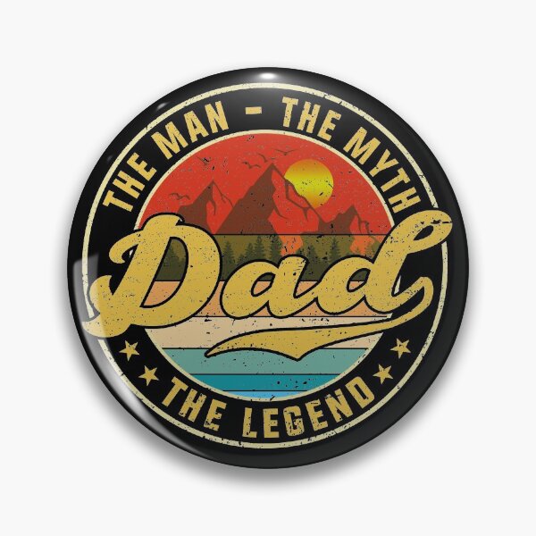 Item preview, Vintage Retro Dad Man Myth Legend Father's Day Gift Mens designed and sold by mynotn.