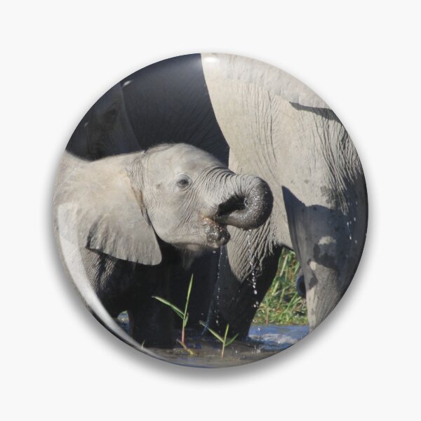 Item preview, Elephant who comes to drink designed and sold by EstelleRossetti.