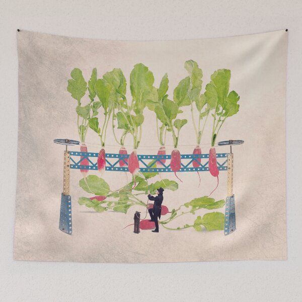 Item preview, radish print designed and sold by yannpendaries.