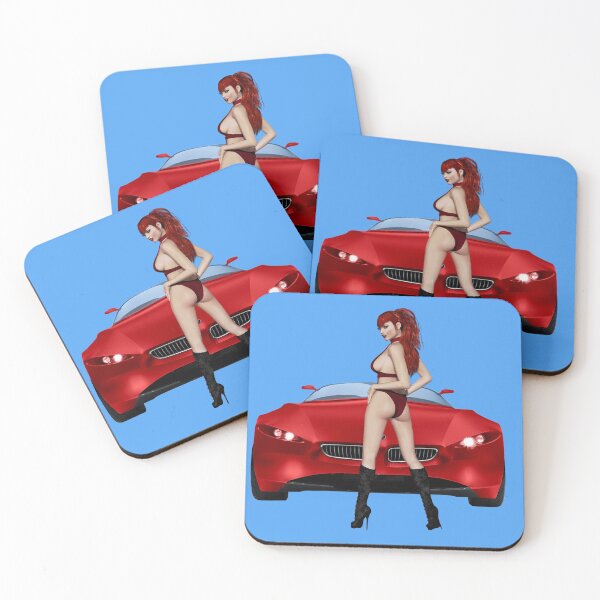Item preview, The Color of Red, car and a model  designed and sold by LoneAngel.