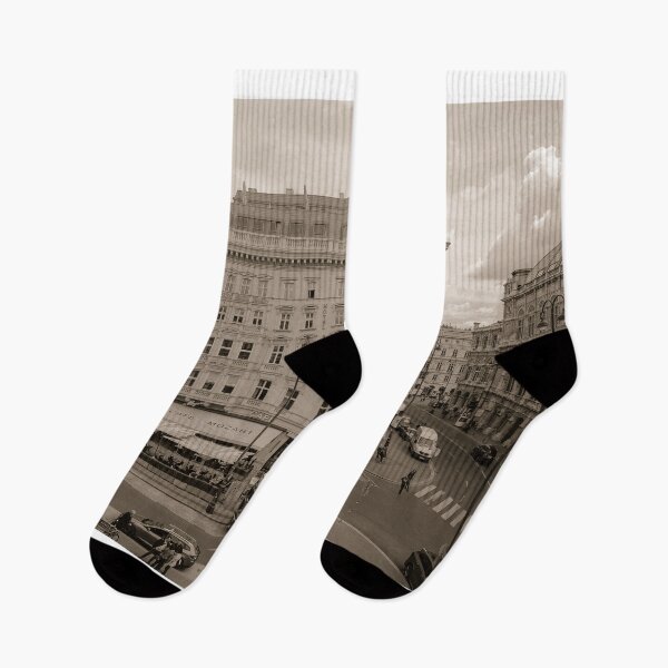 Item preview, Downtown Vienna Monochrome designed and sold by JoshdorArt.