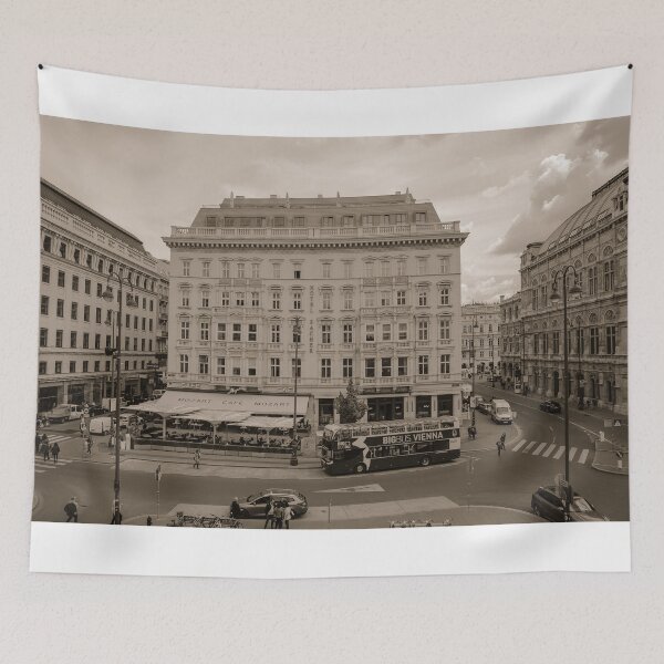 Item preview, Downtown Vienna Monochrome designed and sold by JoshdorArt.