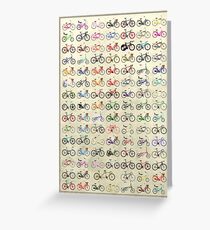 Bikes Greeting Card