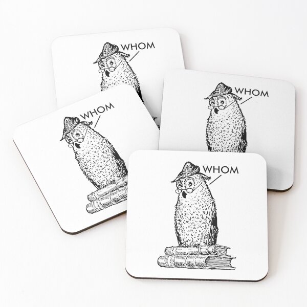 Item preview, Grammar Owl Says Whom designed and sold by ironydesigns.