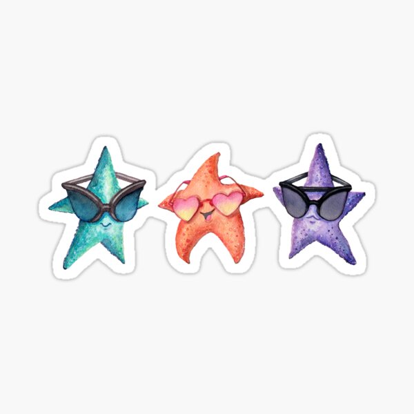 Item preview, "Rock" stars designed and sold by Nicci O’Neill.