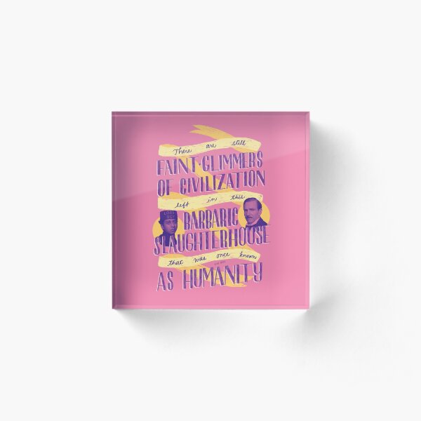 the grand budapest hotel Acrylic Block