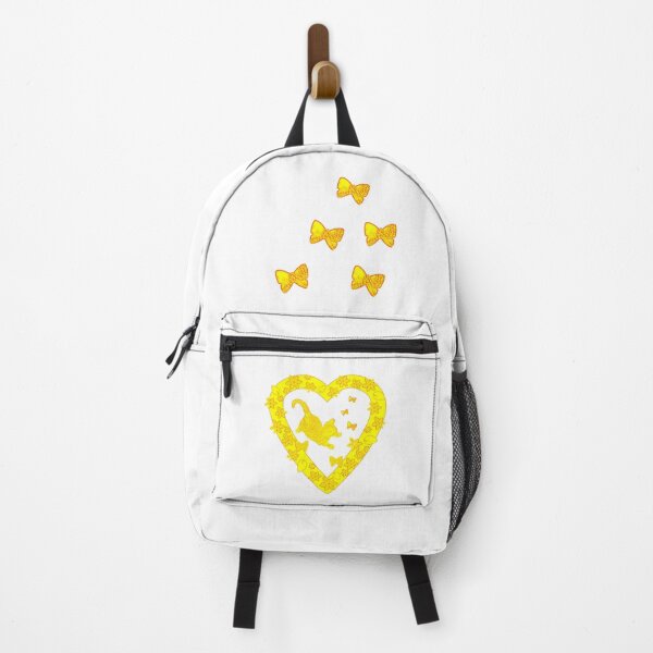 Item preview, Cat in heart yellow designed and sold by Moonyflower.