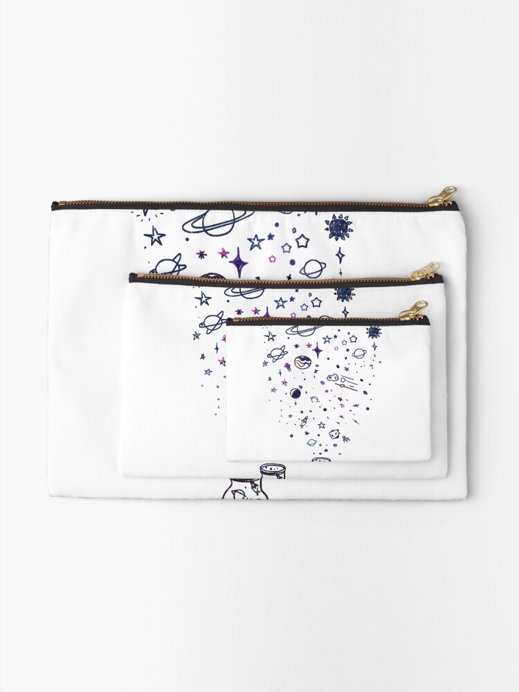 Thumbnail 2 of 4, Zipper Pouch, Missiles designed and sold by designMarks.