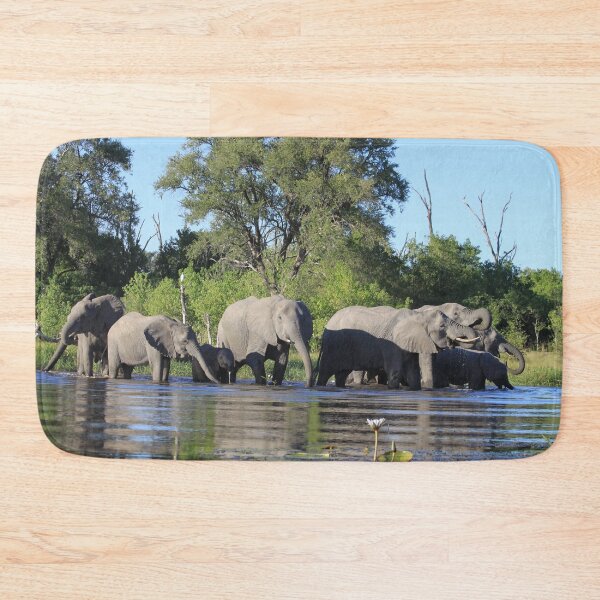 Item preview, Elephant who comes to drink designed and sold by EstelleRossetti.