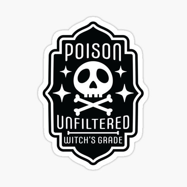 Aperçu de l'œuvre Conception de poison Halloween créée et vendue par CompassandCrate.