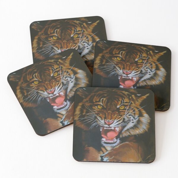 Item preview, Snarling Tiger designed and sold by EmilyDewsnap.