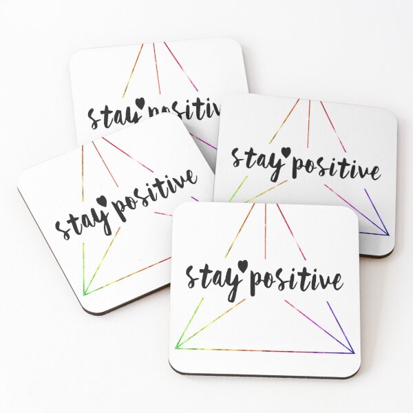 Item preview, stay positive designed and sold by designMarks.
