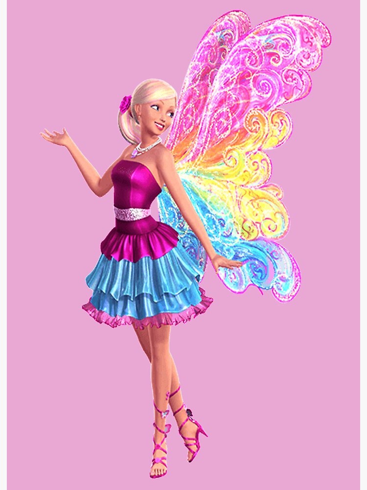 liberal asistente Centralizar Lámina rígida «Barbie + secreto de hadas» de fable-- | Redbubble