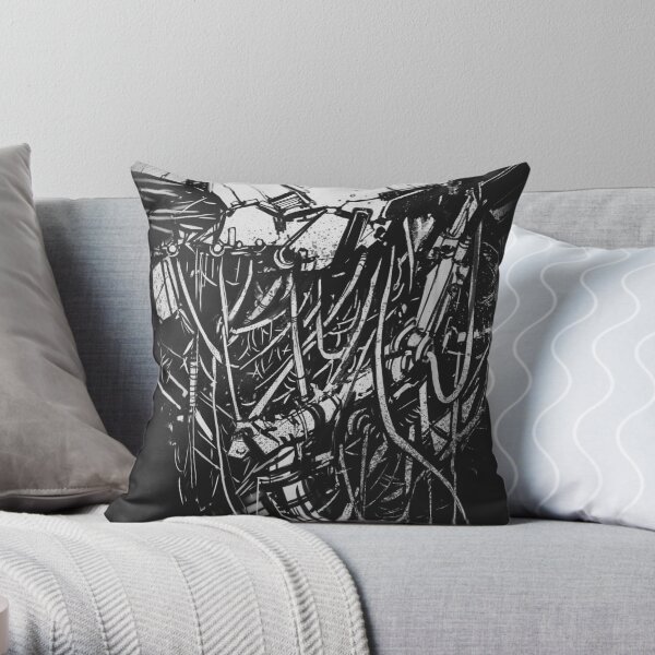 CyberBody Constructor Throw Pillow