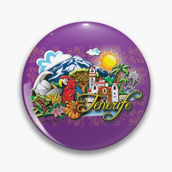 Item preview, Tenerife Teide Purple Spirit Famous Lovely Day Design  designed and sold by Lovely Day.