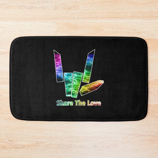 Item preview, Rainbow Share The Love designed and sold by PACIFICTEES.