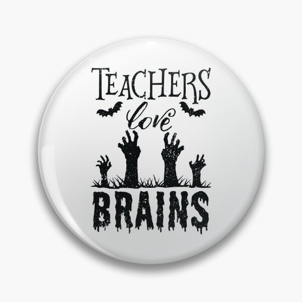 Item preview, Teachers Love Brains designed and sold by CompassandCrate.
