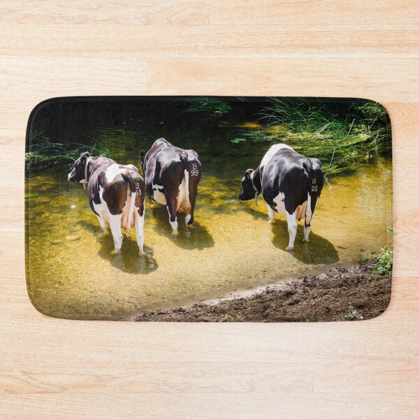 Item preview, Three cows in the River Avon designed and sold by FOLK ART FUSION by heidiannemorris.