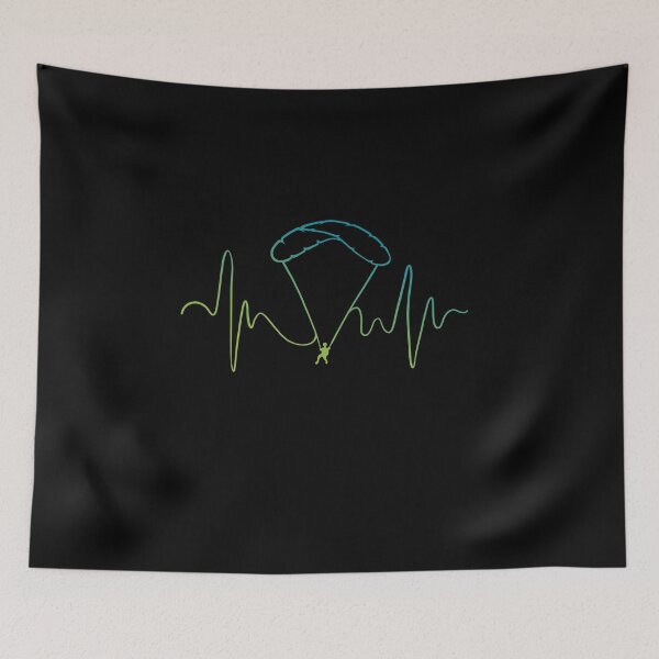 Item preview, Paragliding heartbeat designed and sold by redshirtz.