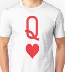 Queen of hearts Unisex T-Shirt