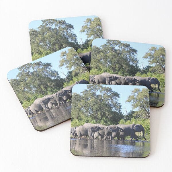 Item preview, Elephant who comes to drink designed and sold by EstelleRossetti.