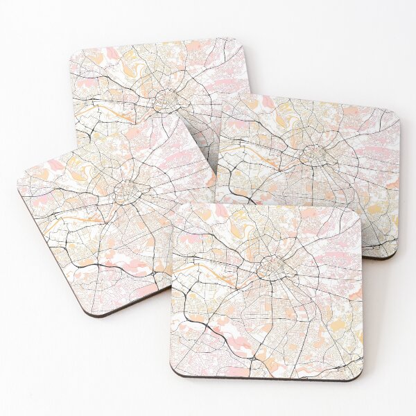 Item preview, Manchester England Street Map Color designed and sold by IvonDesign.