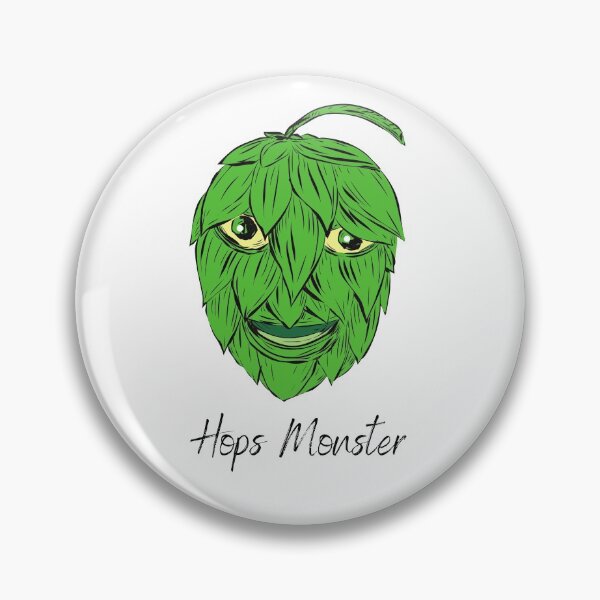 Item preview, Hops Monster - Hombrewing hops t-shirt designed and sold by Beercreation.