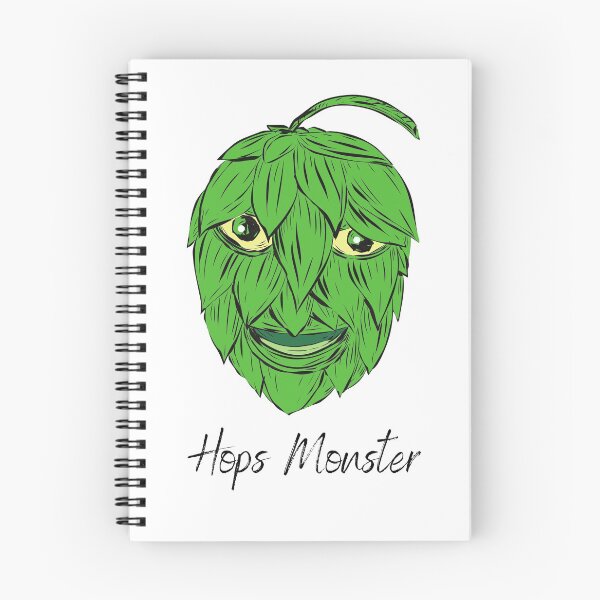 Item preview, Hops Monster - Hombrewing hops t-shirt designed and sold by Beercreation.
