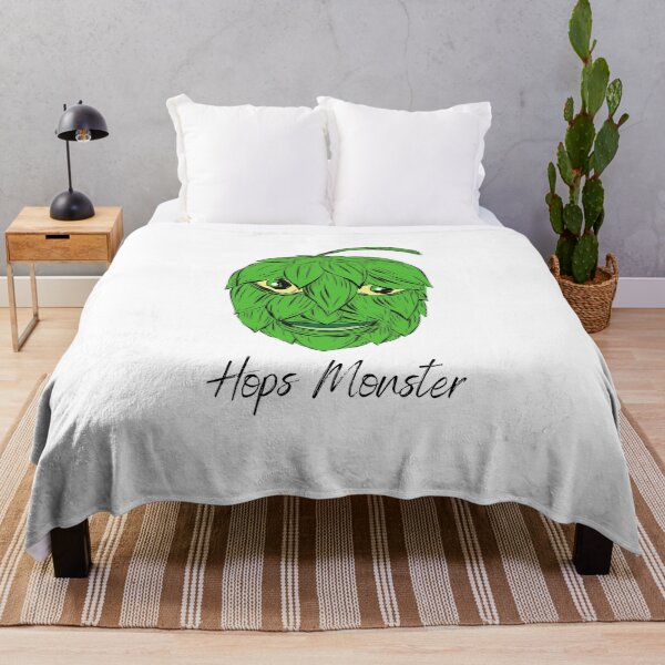 Item preview, Hops Monster - Hombrewing hops t-shirt designed and sold by Beercreation.