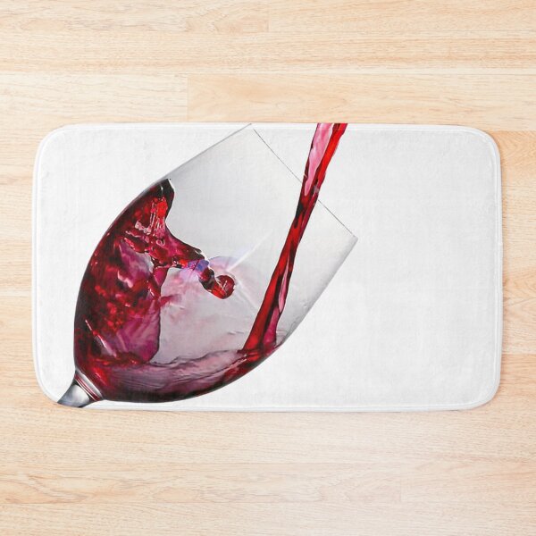 Item preview, Wine glass filled with wine designed and sold by bassel-ad.