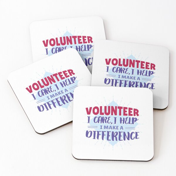 Item preview, Inspirational I Care, I Help I Make a Difference Volunteer Appreciation Gift designed and sold by SVShare.